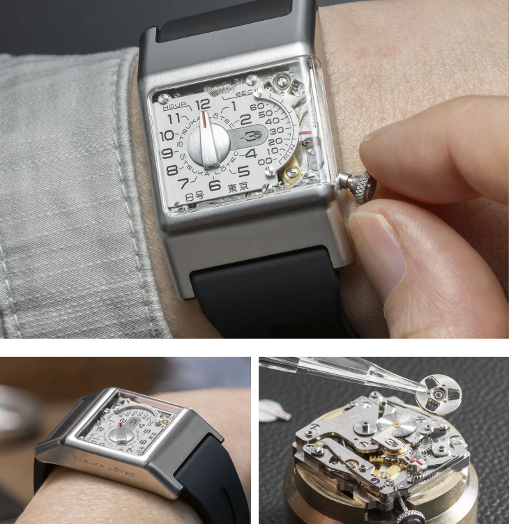 OTSUKA LOTEC - № 8 - № 8 - 日本獨立製錶新作登場：Otsuka Lotec No.8 跳時逆跳分鐘腕錶