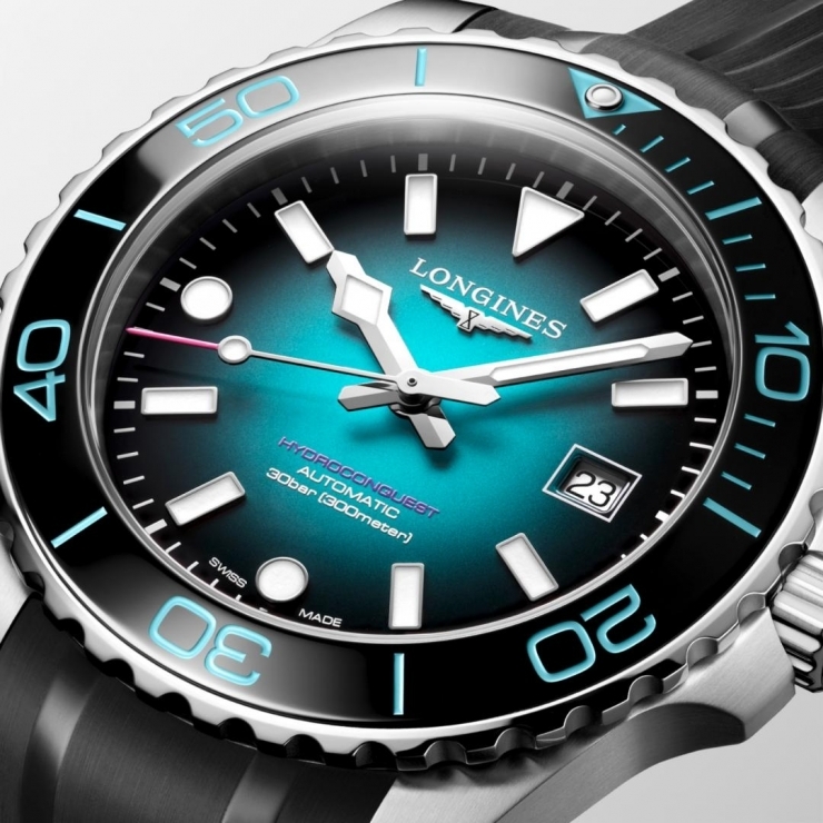 LONGINES - HYDRO CONQUEST - 潛水錶也能這麼繽紛！浪琴深海征服者限量版登場，搶眼配色隱藏賽事密碼