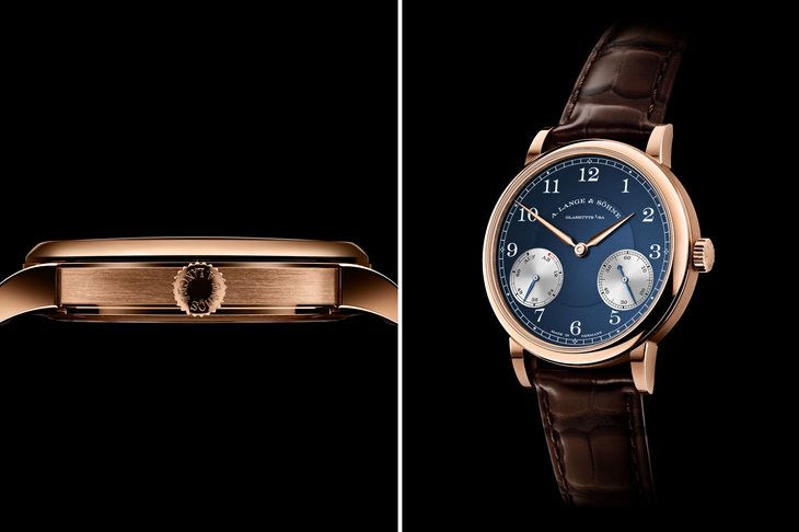 A. LANGE & SÖHNE - 1815 - 244.037 - 朗格1815 UP/DOWN限量版,37.5mm藍色熊貓面更對味