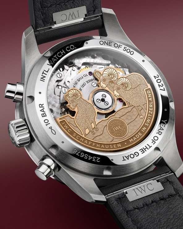 IWC - IWC推出羊年特別版腕錶!首度換上金色面盤,全球限量500只