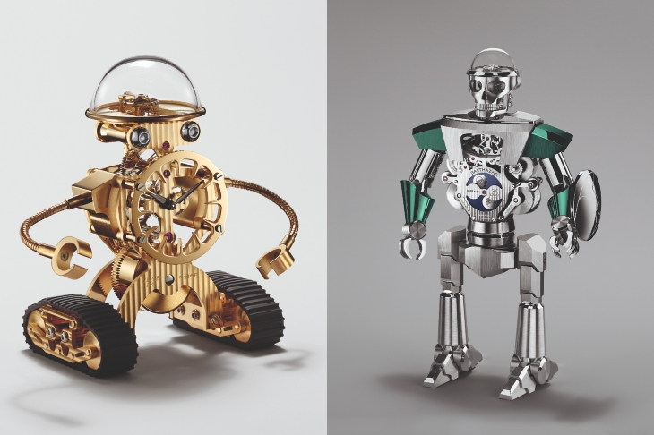 MB&F - CO-CREATIONS - 76.6001/101 - 當夢工廠遇上夢工廠 MB&F的Grant機器人座鐘狂想曲