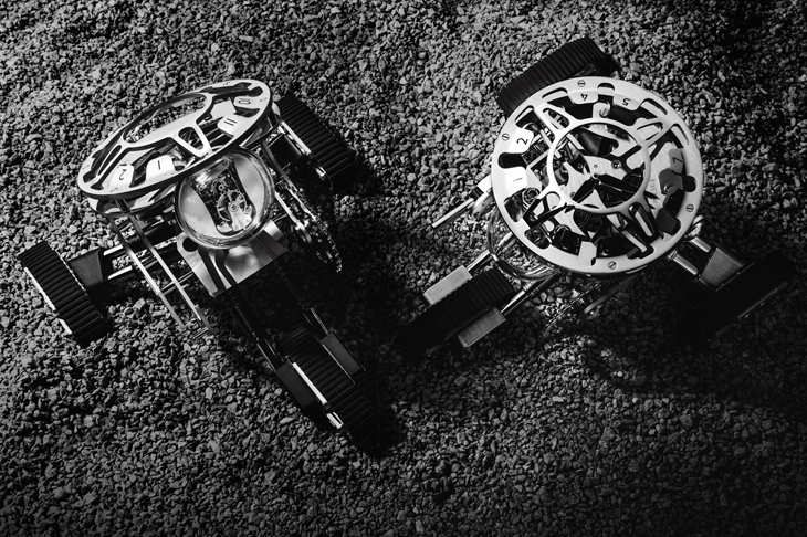 MB&F - CO-CREATIONS - 76.6001/101 - 當夢工廠遇上夢工廠 MB&F的Grant機器人座鐘狂想曲