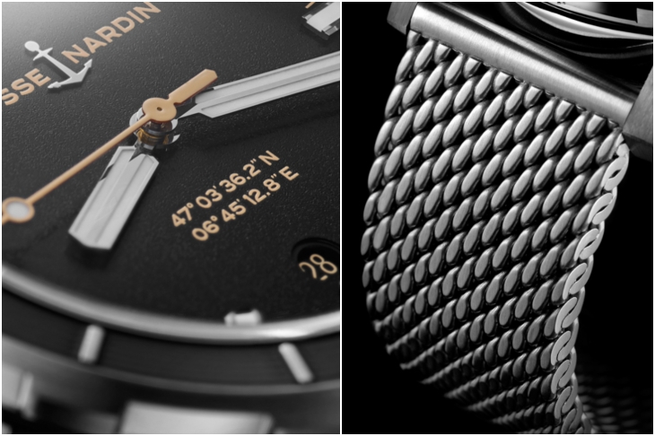 ULYSSE NARDIN - DIVER - 8163-175LE/93-BLUESHARK - Pre-SIHH 2019 雅典錶首款米蘭帶潛水錶亮相