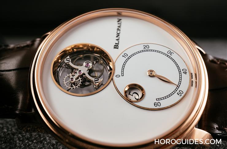 BLANCPAIN - BLANCPAIN Villeret飛行陀飛輪 首次結合跳時+逆跳分鐘
