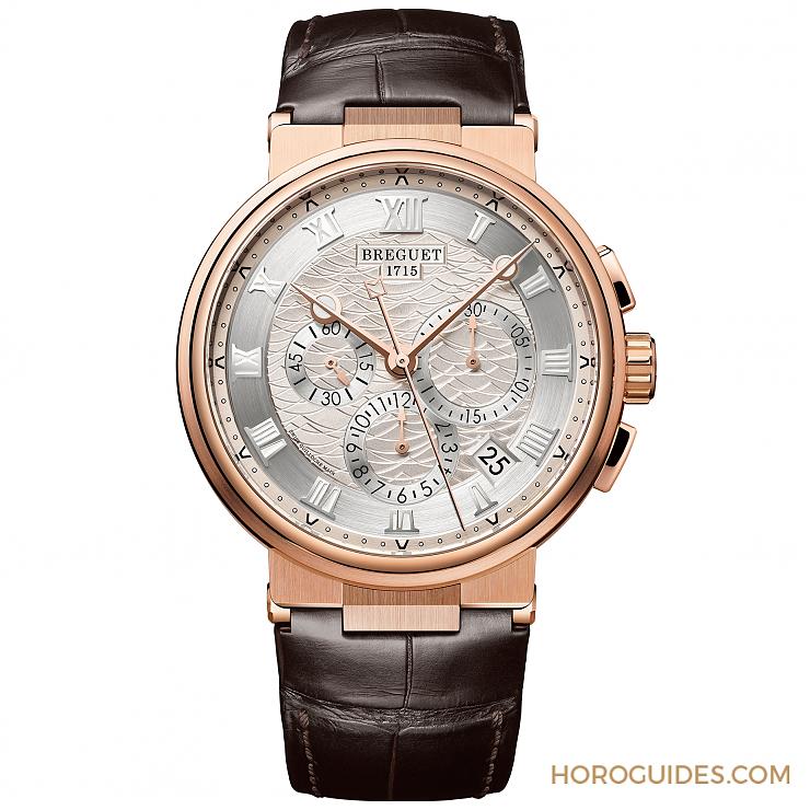 BREGUET - BREGUET最具航海運動風的Marine 5527計時碼錶