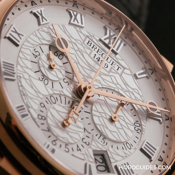BREGUET - BREGUET最具航海運動風的Marine 5527計時碼錶