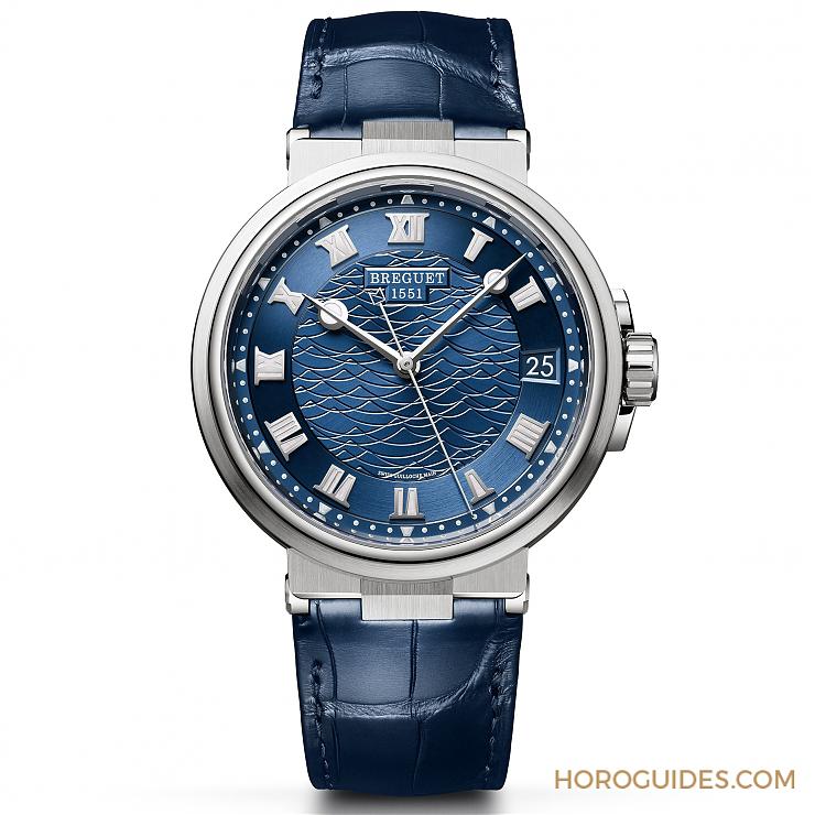 BREGUET - BREGUET Marine系列入門款選擇大三針腕錶