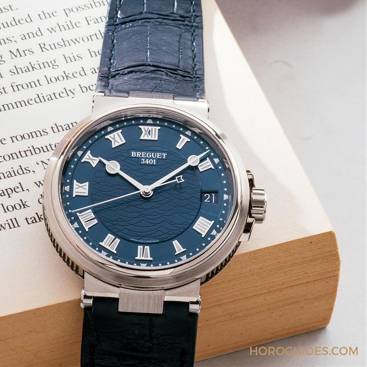 BREGUET - BREGUET Marine系列入門款選擇大三針腕錶