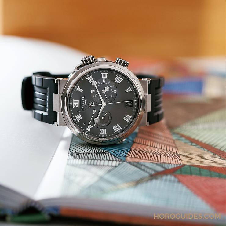BREGUET - 和三問報時一樣悅耳的BREGUET Marine兩地時間鬧鈴錶