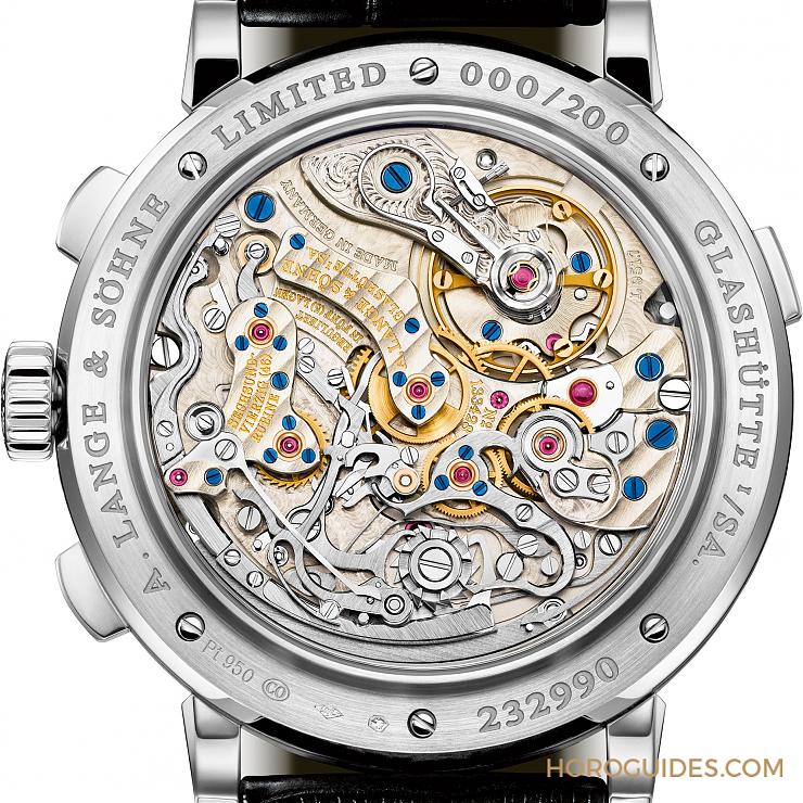 A. LANGE & SÖHNE - SAXONIA - 405.034 - 朗格發表全新 Datograph Up/Down "Lume" 腕錶