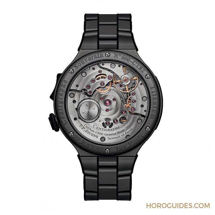 F.P.JOURNE - F.P.Journe 2018年掀起運動風:Centigraphe Sport及Octa Sport推出鈦金屬亮黃錶盤版本