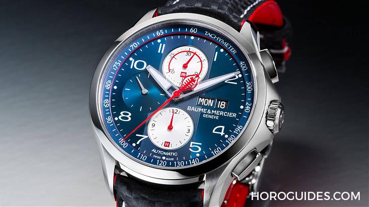 Baume & Mercier - 傳奇眼鏡蛇超跑霸氣十足,名士Shelby® Cobra 1964計時碼錶