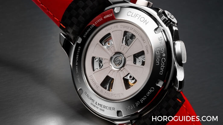 Baume & Mercier - 傳奇眼鏡蛇超跑霸氣十足,名士Shelby® Cobra 1964計時碼錶
