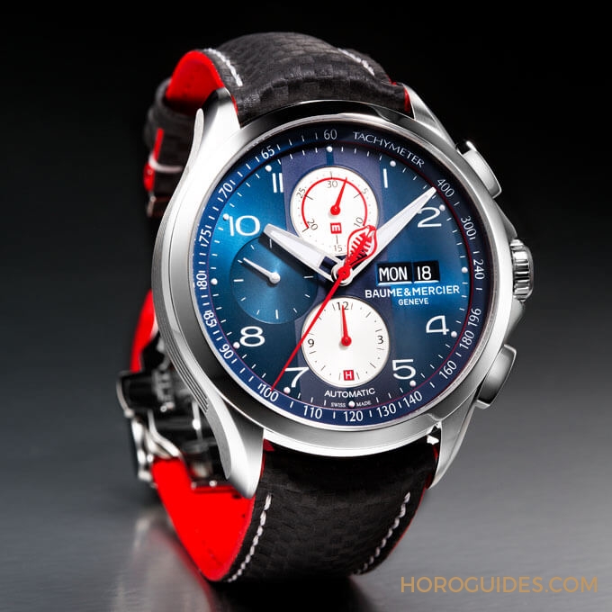 Baume & Mercier - Clifton - 傳奇眼鏡蛇超跑霸氣十足，名士Shelby® Cobra 1964計時碼錶