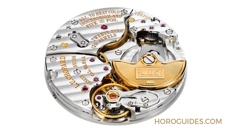 CHOPARD - 軍官底蓋、精緻機刻的典雅之作:CHOPARD L.U.C XPS 1860 Officer