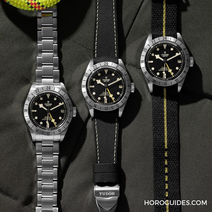 TUDOR - BLACK BAY - M79470-0003 - 2022 W&W速報|TUDOR・雙時區系列新成員Black Bay Pro登場・Black Bay系列大玩雙色遊戲