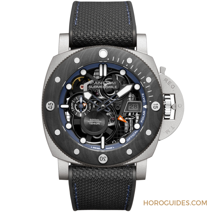 PANERAI - SUBMERSIBLE - PAM01670 - 戴上PAM01670 ,探索不丹|Panerai Submersible GMT Mike Horn鈦金屬體驗版腕錶-PAM01670