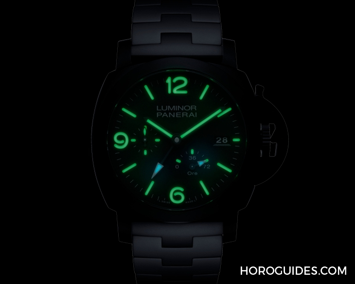 PANERAI - LUMINOR - PAM01674 - 全黑陶瓷上陣!PANERAI Luminor GMT Power Reserve Ceramica PAM01674腕錶