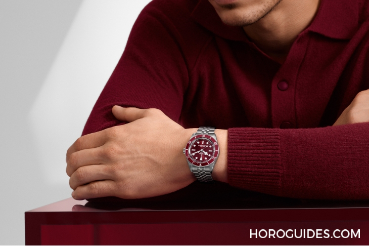 TUDOR - BLACK BAY - M7939A1A0RU-0001 - 潛水本色艷壓紅毯|TUDOR推出酒紅色Black Bay 58腕錶