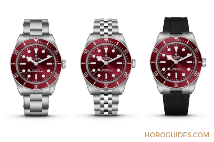 TUDOR - BLACK BAY - M7939A1A0RU-0001 - 潛水本色艷壓紅毯|TUDOR推出酒紅色Black Bay 58腕錶