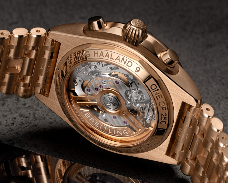 BREITLING - CHRONOMAT - RB01347A1F1S1 - 隕石獨步,征服球場|BREITLING攜手曼城球星推出Erling Haaland Signature Chronomat限量版