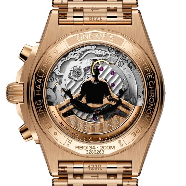 BREITLING - CHRONOMAT - RB01347A1F1S1 - 隕石獨步,征服球場|BREITLING攜手曼城球星推出Erling Haaland Signature Chronomat限量版