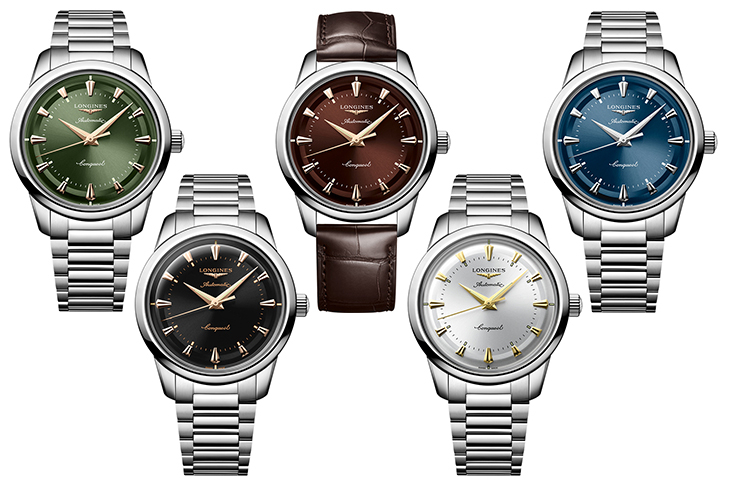 LONGINES - CONQUEST - L1.649.4.62.2 - 經典復刻,優雅列陣|LONGINES推出Conquest Heritage系列全新錶款