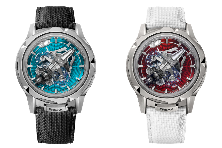 ULYSSE NARDIN - FREAK - 2513-500LE-3AE-TUR/3A - 琺瑯工藝重塑前衛經典｜ULYSSE NARDIN兩款全新Freak S Enamel腕錶限量登場