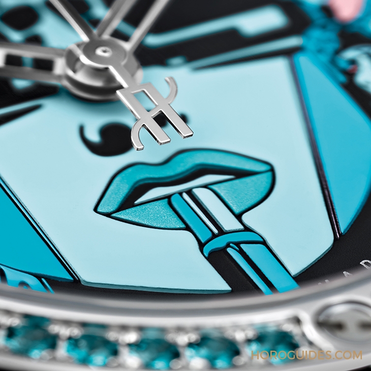 HUBLOT - BIG BANG - 465.SX.1130.VR.1213.LIP19 - HUBLOT跨界藝術碰撞展現女力 Big Bang One Click Marc Ferrero 