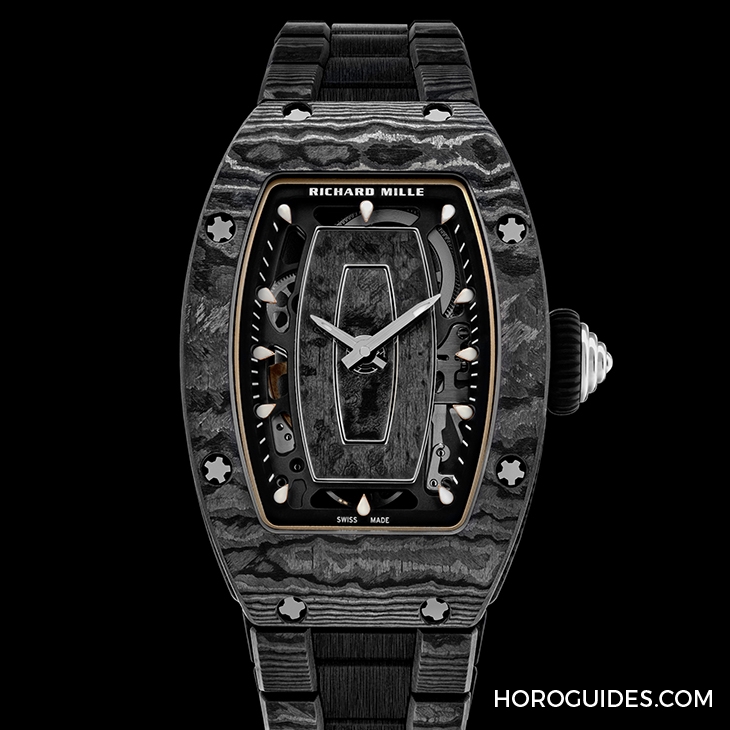 RICHARD MILLE - WOMEN - RM 07-01 - RICHARD MILLE 推出全新Carbon TPT® 碳纖維錶鍊