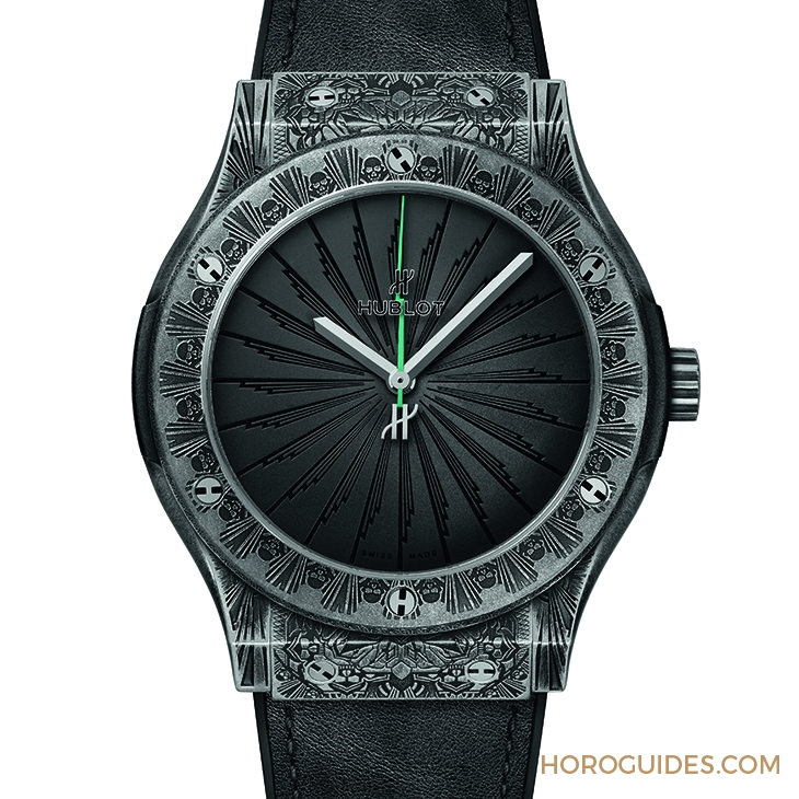 HUBLOT - CLASSIC FUSION - 511.BZ.1110.VR.PIC19 -  HUBLOT 聯手 Wild Customs 刷出狂野搖滾和弦