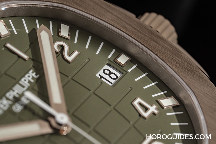 PATEK PHILIPPE - AQUANAUT - 5168G-010 - 錶王 PP Aquanaut的綠面新色 Ref. 5168G