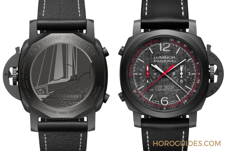 OFFICINE PANERAI - 沛納海二度聯名新作 | Luminor Luna Rossa 腕錶
