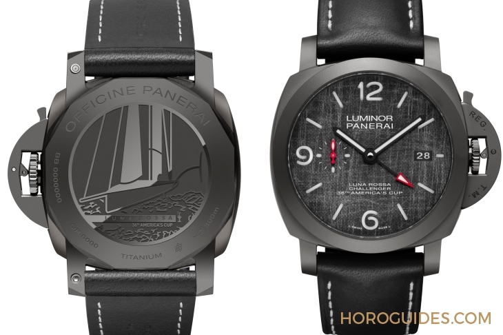 OFFICINE PANERAI - 沛納海二度聯名新作 | Luminor Luna Rossa 腕錶