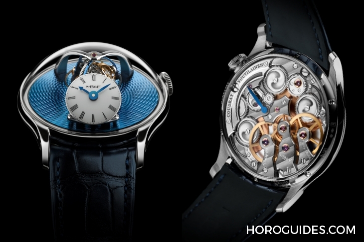 MB&F - LEGACY MACHINES - 06.PL-BL - 全球最快!MB&F Legacy Machine Thunderdome 三軸調速機制