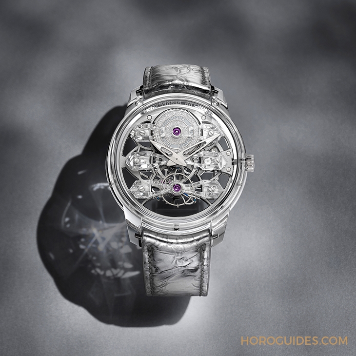 GIRARD-PERREGAUX - - - 99295-43-001-BA6A - 不只錶殼,機芯也透明了!全新GP Quasar Light限量腕錶