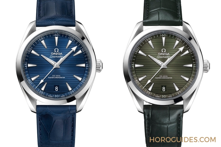 OMEGA - SEAMASTER - 220.10.41.21.10.001 - OMEGA Seamaster Aqua Terra藍綠雙色強勢登場!
