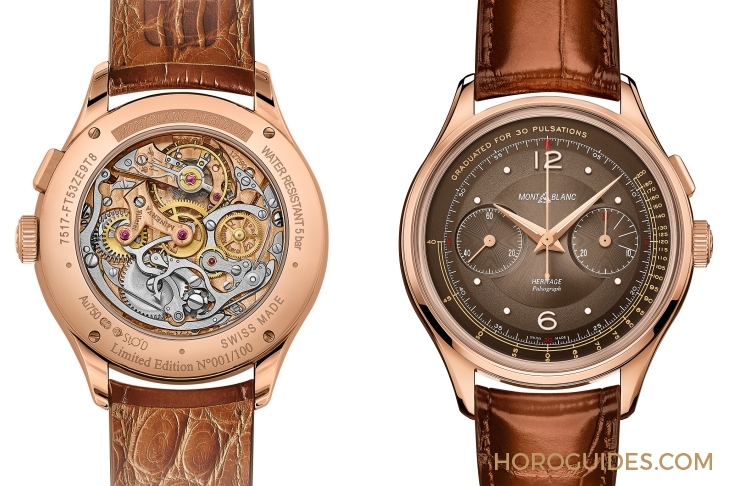 MONTBLANC - HERITAGE CHRONOMÉTRIE - 126095 - 衷於復古細節，萬寶龍全新傳承系列腕錶