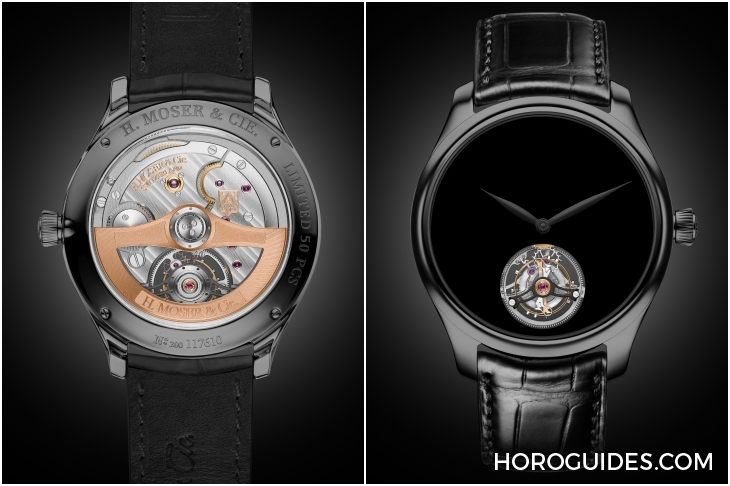 H. MOSER & CIE - 慶祝全新銷售平台上線!H. MOSER & CIE.推出三款Vantablack®腕錶