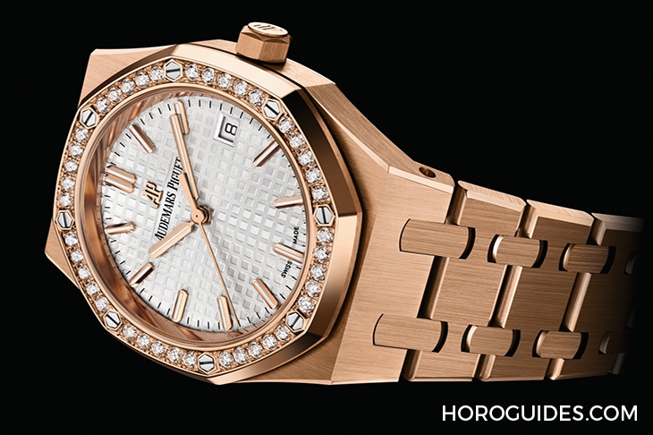 AUDEMARS PIGUET - ROYAL OAK - 77350SR.OO.1261SR.01 -  全新尺寸來了！愛彼34mm皇家橡樹系列自動上鍊腕錶