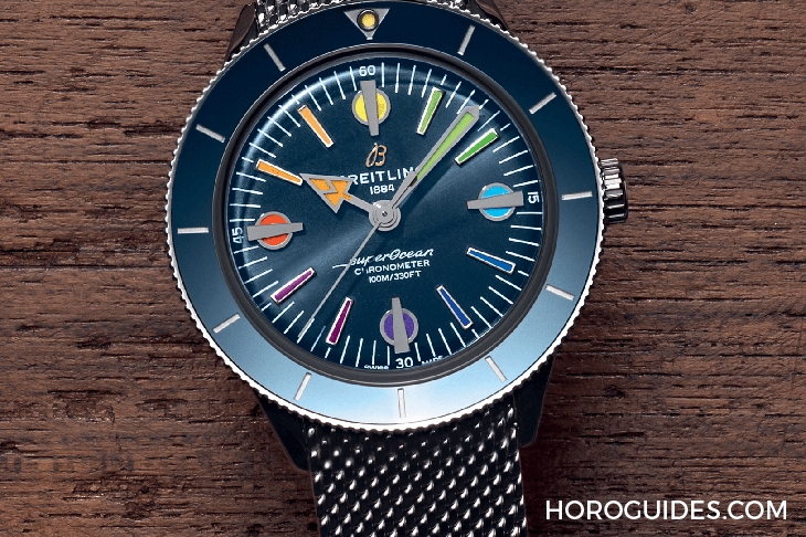 BREITLING - 點亮彩虹,向抗疫醫護英雄致敬|百年靈Superocean Heritage ’57 限量版II