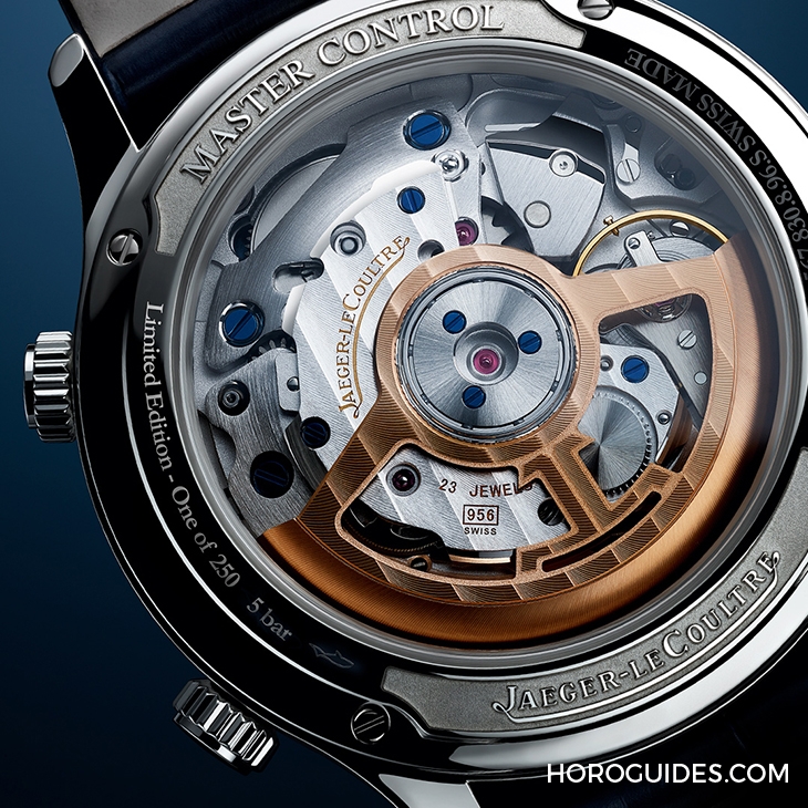 JAEGER-LECOULTRE - MASTER CONTROL - Q410848J - 透明底蓋首現！積家Master Control Memovox大師系列響鬧腕錶