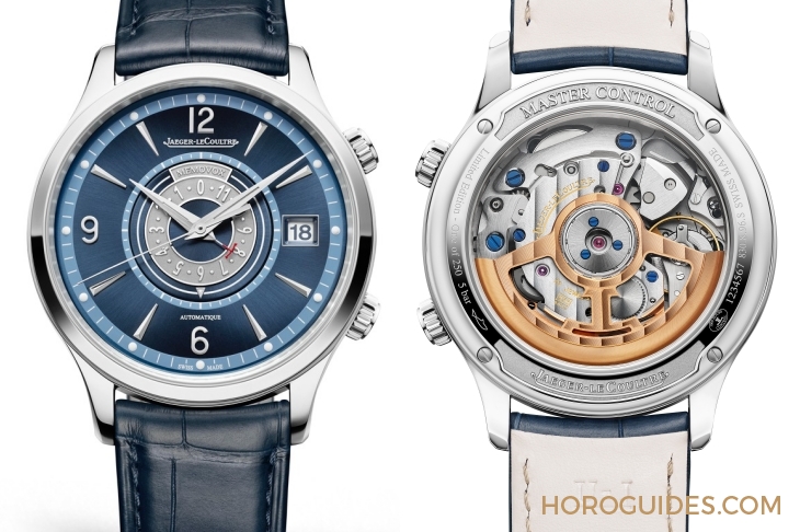 JAEGER-LECOULTRE - 透明底蓋首現!積家Master Control Memovox大師系列響鬧腕錶