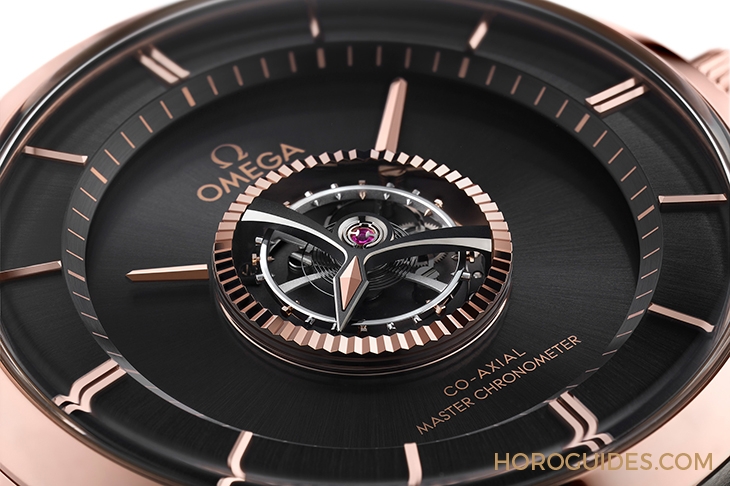 OMEGA - DE VILLE - 529.53.43.22.01.001 - OMEGA首款大師天文台認證手動上鏈中置陀飛輪誕生|De Ville陀飛輪腕錶