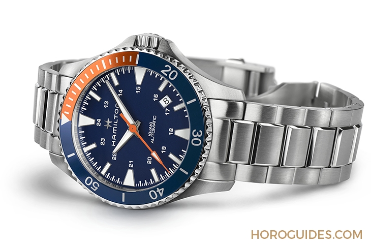 HAMILTON - KHAKI NAVY - H82365941 - 夏日海軍風!HAMILTON全新Khaki Navy Scuba潛水腕錶