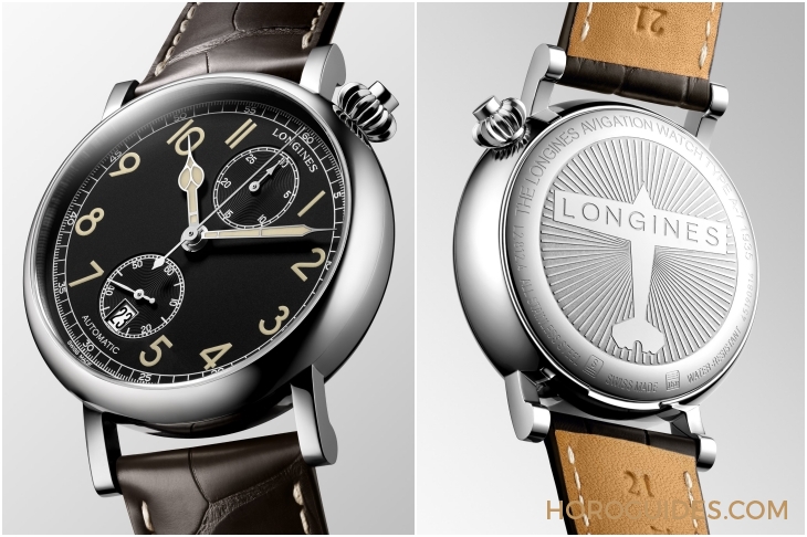 LONGINES - HERITAGE - L2.812.4.53.2 - 全新詮釋，復刻原味｜LONGINES Avigation Type A-7 1935航空腕錶