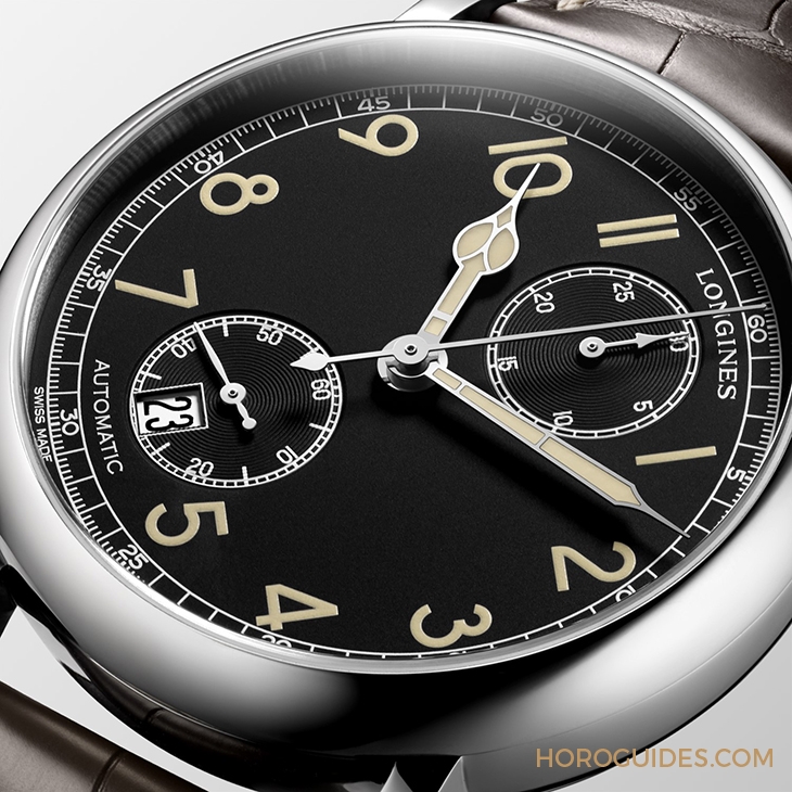 LONGINES - HERITAGE - L2.812.4.53.2 - 全新詮釋，復刻原味｜LONGINES Avigation Type A-7 1935航空腕錶