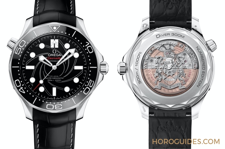 OMEGA - SEAMASTER - 210.93.42.20.01.001 - 換上鉑金錶殼！OMEGA  James Bond Seamaster Diver 300M 