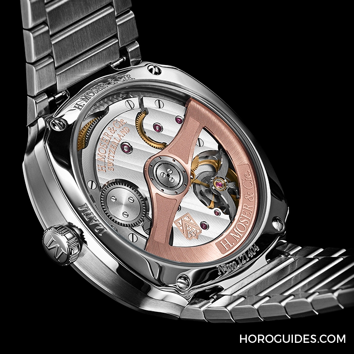 H. MOSER & CIE - STREAMLINER - 6200-1200 - 從煙燻綠開始延伸|H. MOSER & CIE 運動錶系列Streamliner首款大三針腕錶