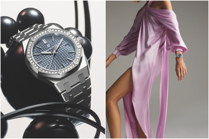 AUDEMARS PIGUET - ROYAL OAK - 77350SR.OO.1261SR.01 - 愛彼攜手高級訂製服品牌Ralph&Russo走上伸展台